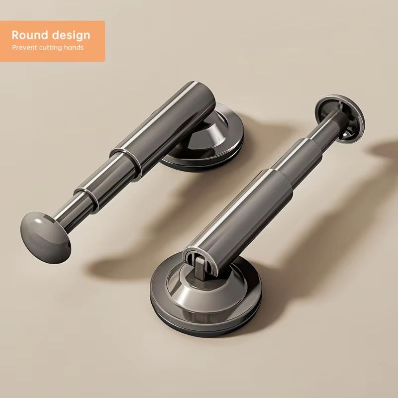 NoDrill Suction Cup Hanger Storage Rack Adjustable Length 5