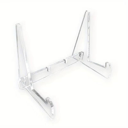 Acrylic Transparent Book Display Stand Vertical Picture Frame Bracket 1