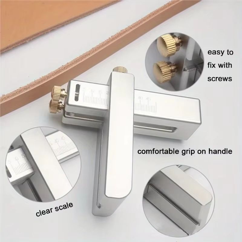 Leather Strap Cutter Adjustable Belt Cutting Tool 3