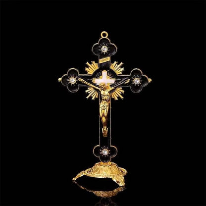 Large Resin Crucifix Statue Of Jesus Christ Home  Car Decoration 5
