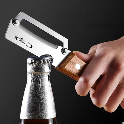 Stainless Steel Peeler With Wooden Handle For Fruits And Vegetables 3
