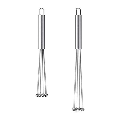 Stainless Steel Ball Whisk Manual Mixer Kitchen Wire Egg Whisk 4