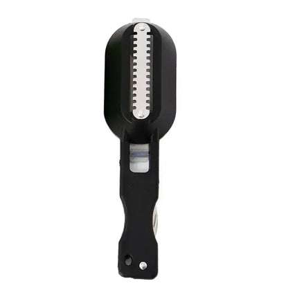 Fish Skin Brush Scraping Tool Fish Scale Remover And Gutting Knife Seafood Cleaning Tool 7