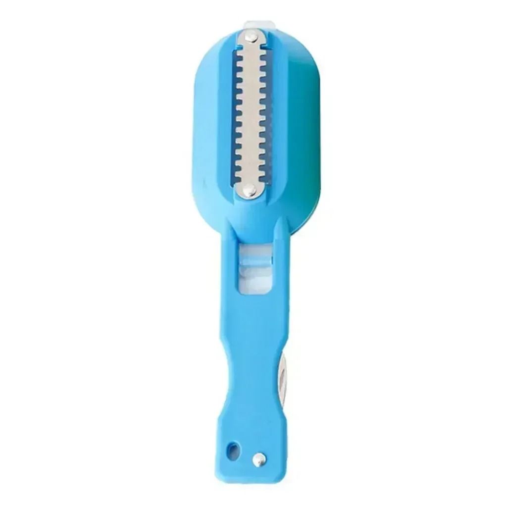 Fish Skin Brush Scraping Tool Fish Scale Remover And Gutting Knife Seafood Cleaning Tool 8