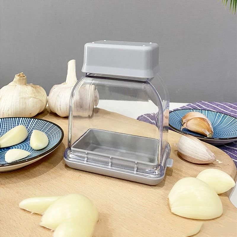Manual Pressing Garlic Grinder And Cutter Kitchen Tool 1