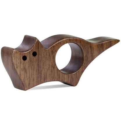 Wooden Pet Cat Dog Reading Bookmark Page Holder