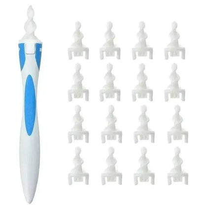 Soft Silicone Ear Wax Remover Tool With Replacement Tips For Safe And Easy Ear Cleaning 4