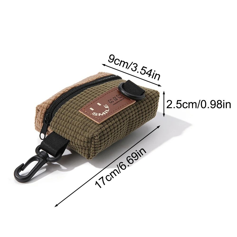 Portable Cycling Backpack Headphone Storage Bag Universal Sports Hanging Pouch 5