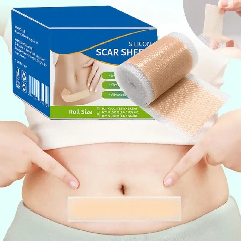 Soft Reusable Silicone Scar Tape For Gentle Scar Care 2