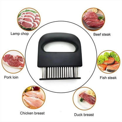 Stainless Steel Blade Meat Tenderizer Tool For Steak And Beef Preparation 1