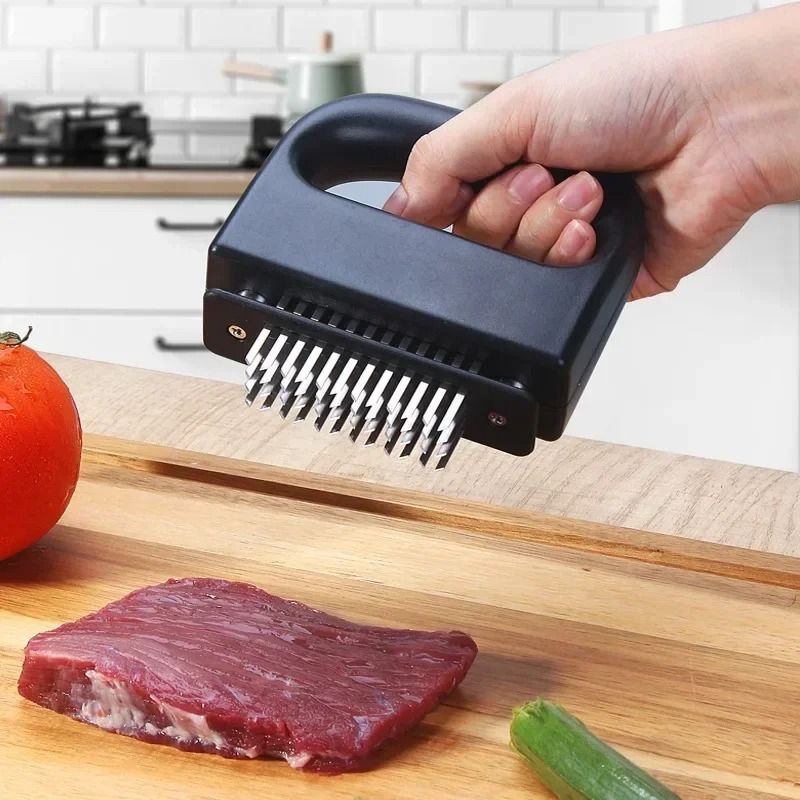 Stainless Steel Blade Meat Tenderizer Tool For Steak And Beef Preparation 4