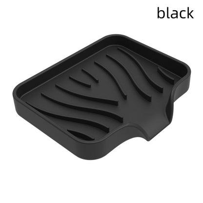 Japanese Bathroom Silicone Soap Box Draining Rack Hole Free Soap Box Household Draining Box Portabl 6