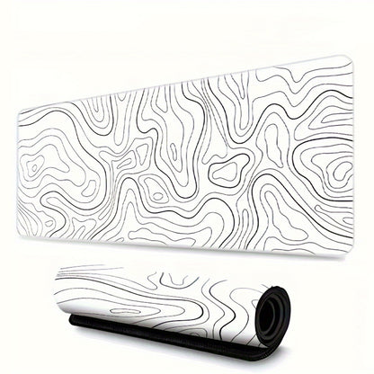 Large Mouse Pads For Desk, Extended Mouse Pad, Gaming Mouse Pad, Mouse Pad With Stitched Edges And Non Slip Rubber Base