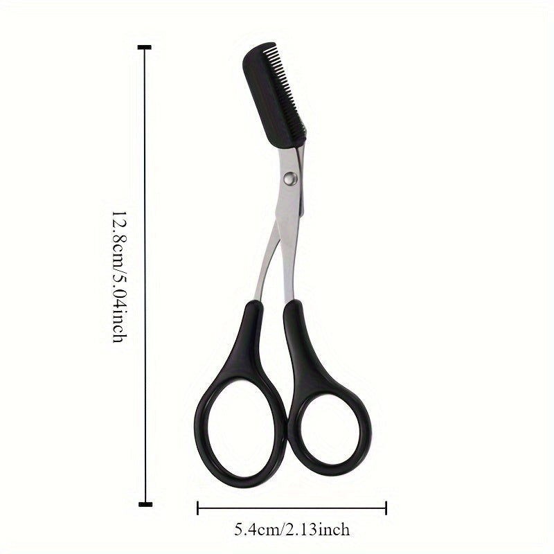 Safe Eyebrow Trimming Makeup Tool, Precise Creation Of Perfect Eyebrow Shape, Stainless Steel Eyebrow Trimming Scissors