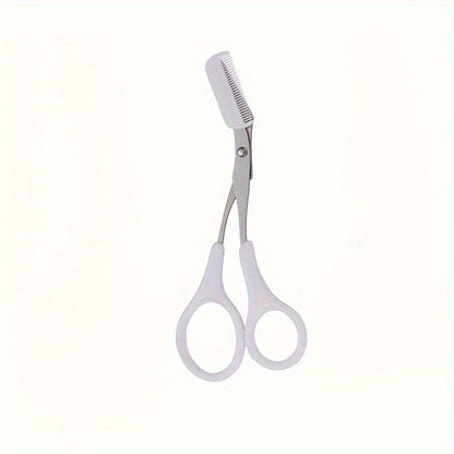 Safe Eyebrow Trimming Makeup Tool, Precise Creation Of Perfect Eyebrow Shape, Stainless Steel Eyebrow Trimming Scissors