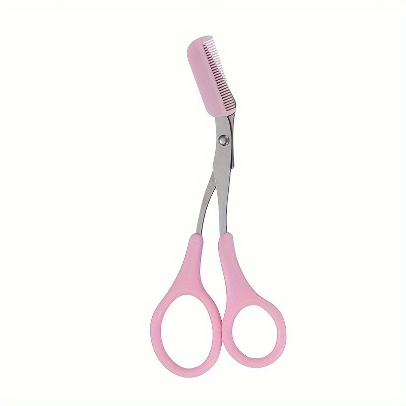 Safe Eyebrow Trimming Makeup Tool, Precise Creation Of Perfect Eyebrow Shape, Stainless Steel Eyebrow Trimming Scissors