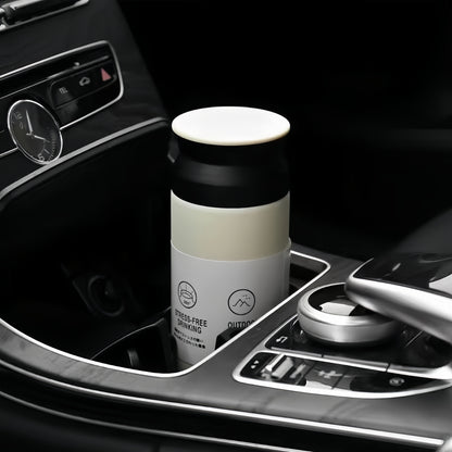 Stainless Steel Insulated Water Bottle, Thermal Tumbler Coffee Mug, Vacuum Flask Portable Hot Cold Cup