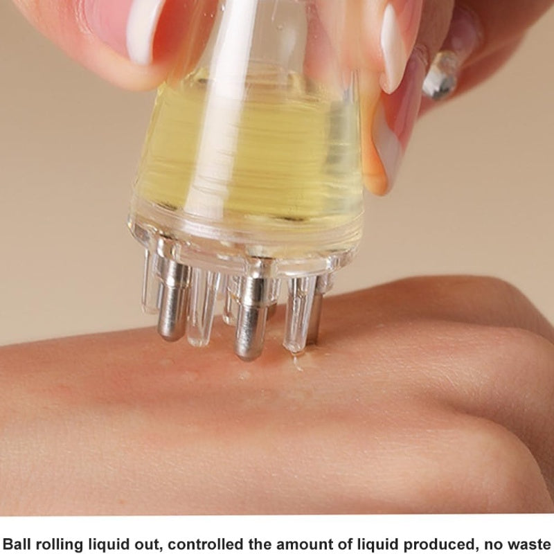 Roller Ball Brush Hair Growth Device, Scalp Applicator Mini Head Massager, Essential Oil Medicine Liquid Applicator