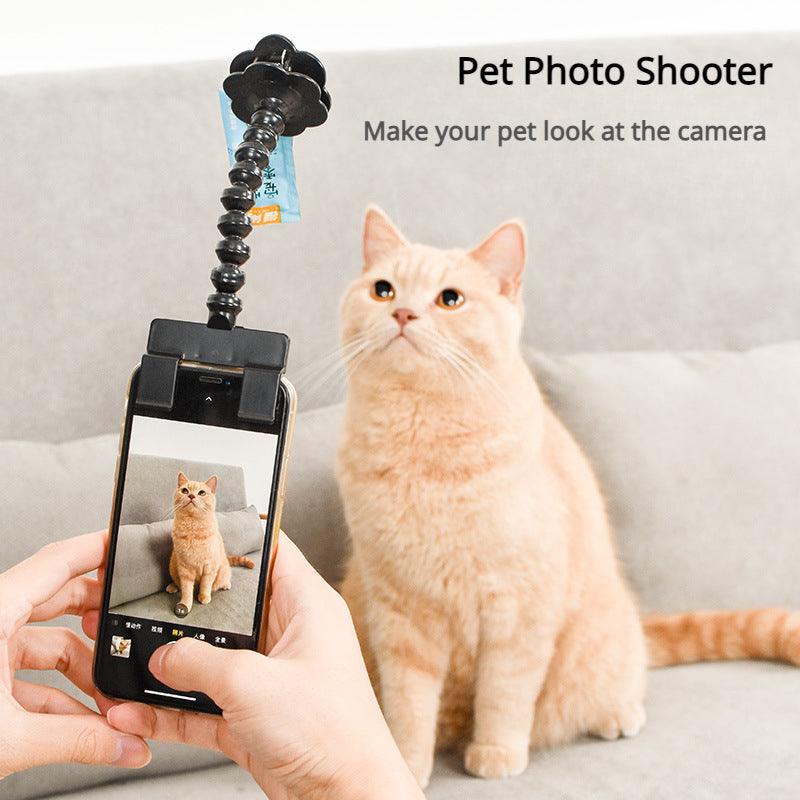 Selfie Clip Supplies Puppy Pet Products, Pet Photo Artifacts Cats Dogs, Pet Toys Look At The Lens Toy Cell Phone Camera