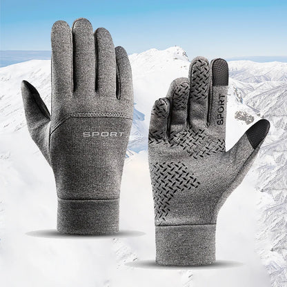 Touch Screen Winter Warm Gloves, Cold-proof Cycling Gloves, Men's Women's Running Hiking Skiing Gloves