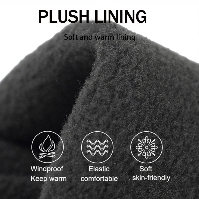 Touch Screen Winter Warm Gloves, Cold-proof Cycling Gloves, Men's Women's Running Hiking Skiing Gloves