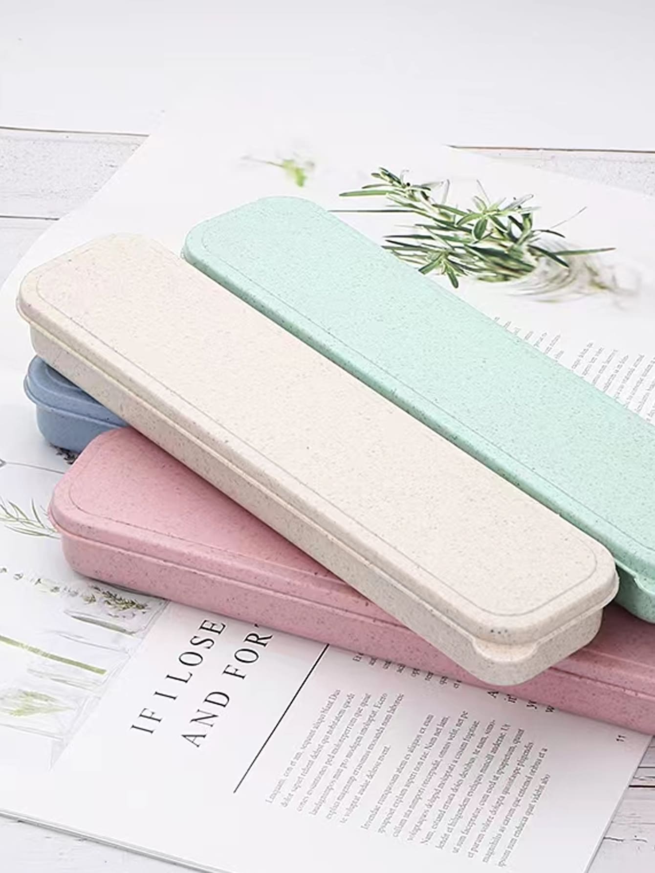 Eco Friendly Cutlery Picnic Chopstick, Spoon Container Travel Utensil Case, Portable Tableware Storage Box