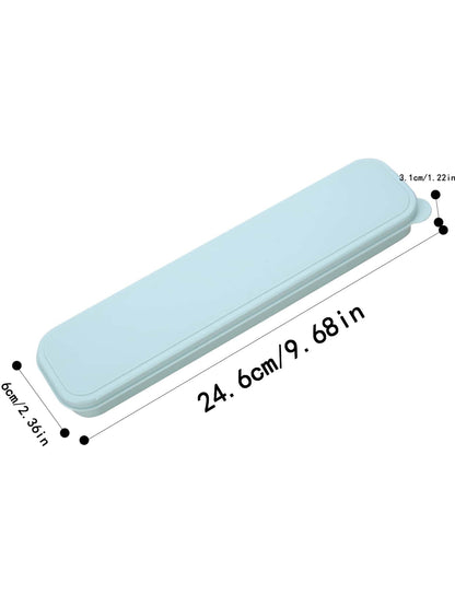 Eco Friendly Cutlery Picnic Chopstick Spoon Container Travel Utensil Case Portable Tableware Storag 3