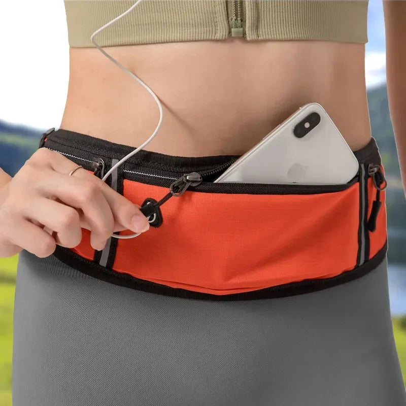 Invisible Waterproof Mini Waist Running Mobile Waist Bag Fitness Outdoor Sports Waist Bag Mens And  4