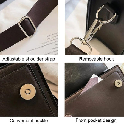 Bag For Women Travel Handle Handbag Classic Designer PU Leather Crossbody Ladies Small Flap Bag 1