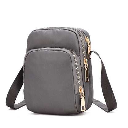 Crossbody Zipper Women Bag Waterproof Shoulder Bag Lady Female Handbag Mobile Phone Pouch Wrist Pur 6