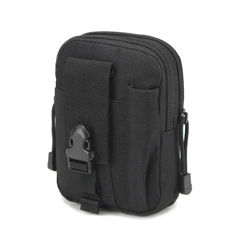 Tactical Military Pouch Outdoor Men Waist Pack Bag Waterproof Sport Hunting Belt Nylon Mobile Phone 5
