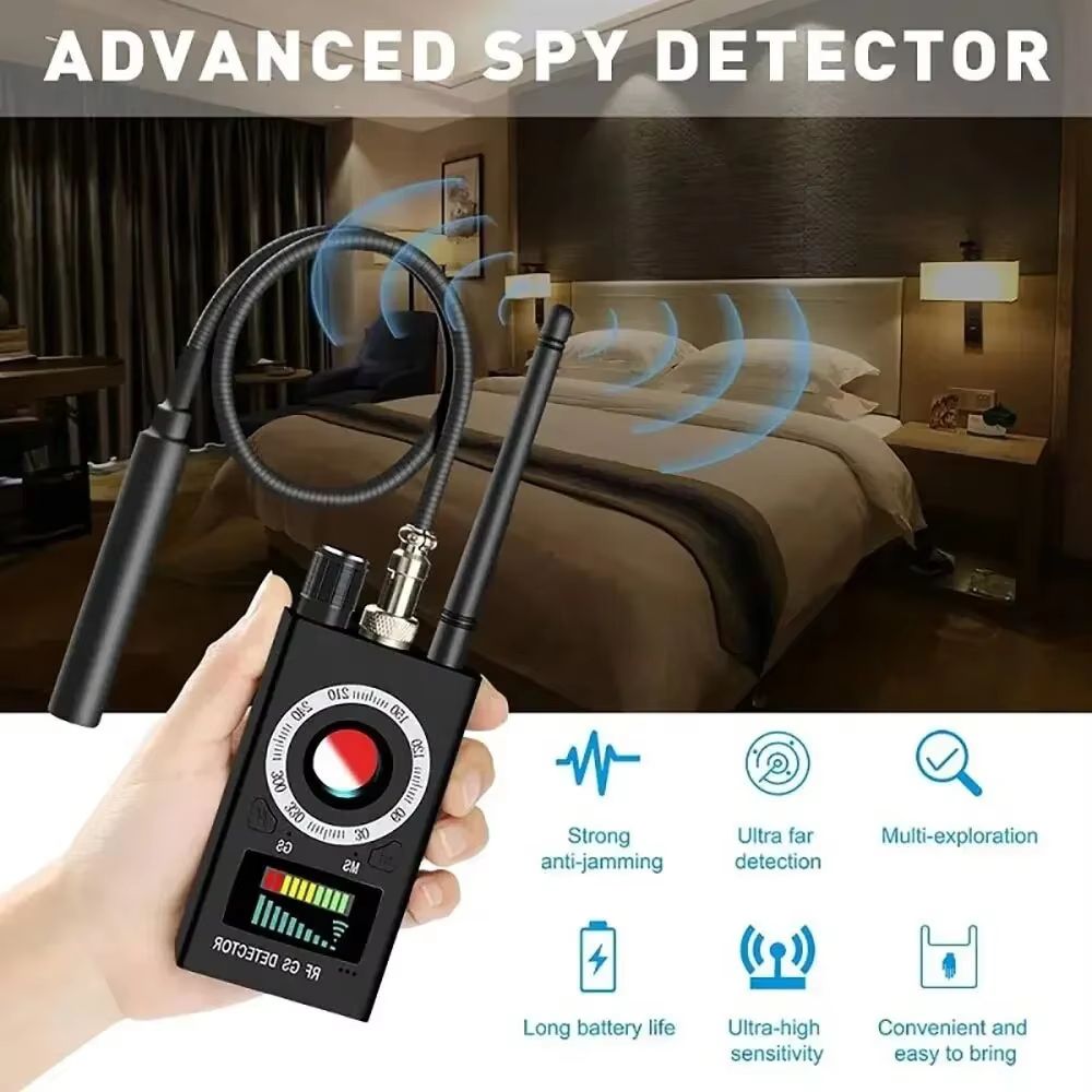 K18 Multi Function Anti Spy Hidden Camera and RF Signal Detector