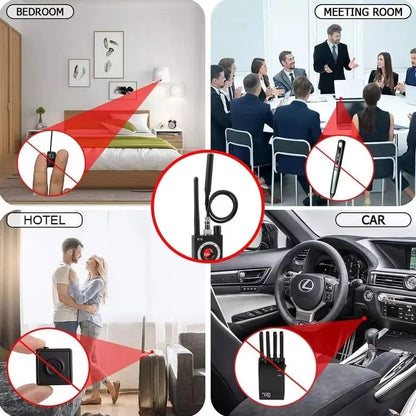 K18 Multi Function Anti Spy Hidden Camera And RF Signal Detector 3