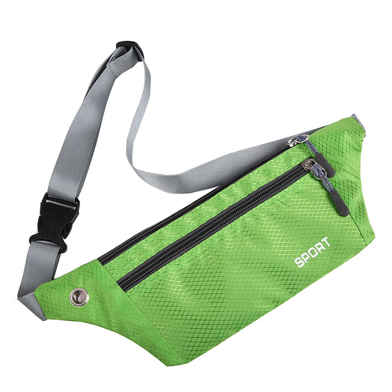 Nylon Chest Pack For Women Phone Bags Pocket Casual Men Waist Bag Running Belt Sports Bag Multifunc 3