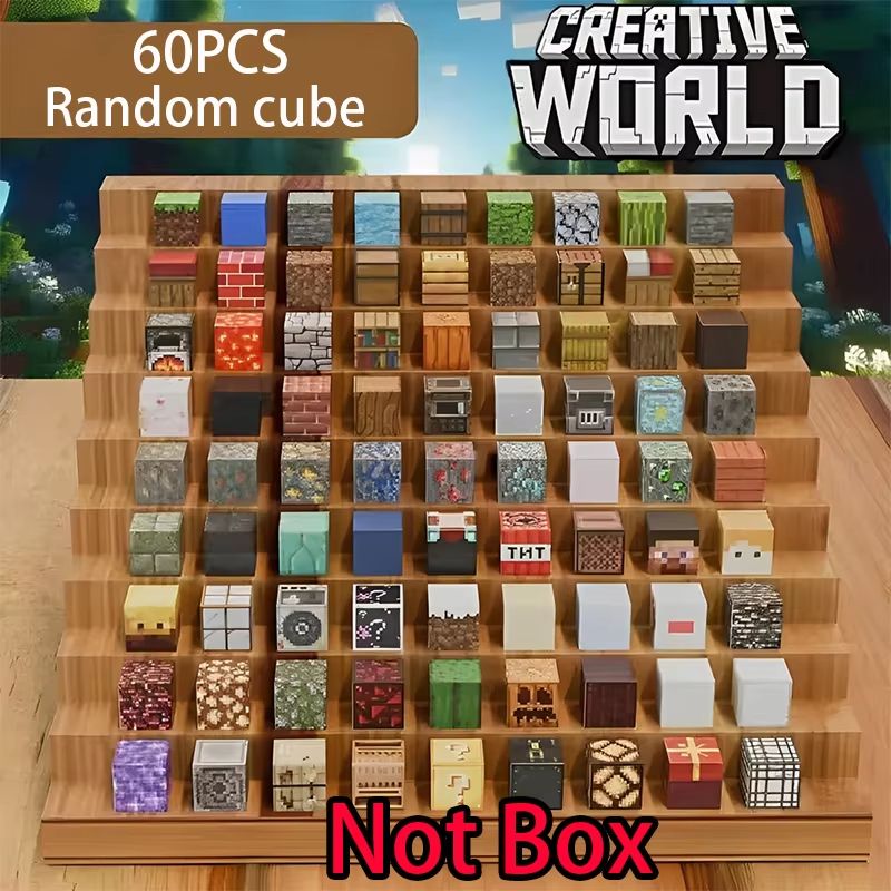 Magnetic Mine World Building Cube Set For Kids 10