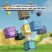 Magnetic Mine World Building Cube Set For Kids 2