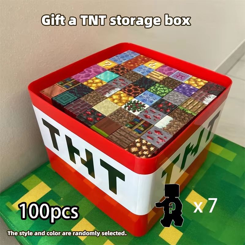 Magnetic Mine World Building Cube Set For Kids 20