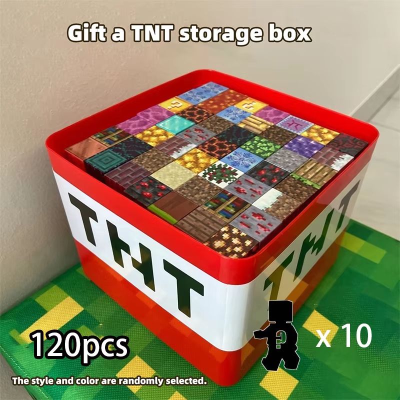 Magnetic Mine World Building Cube Set For Kids 21