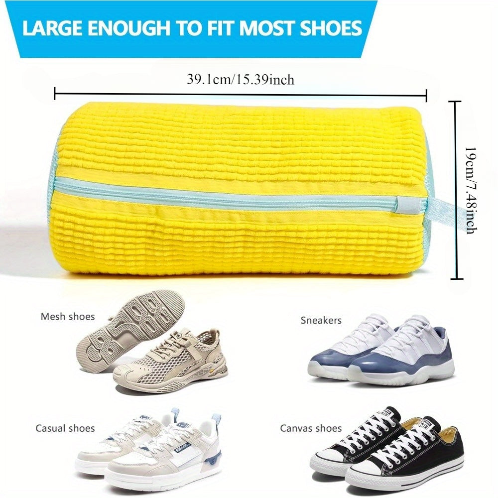 Laundry Wash Bag For All Shoe Types Durable Shoe Washing Machine Bag Ideal For Sneakers Casual Shoe 3