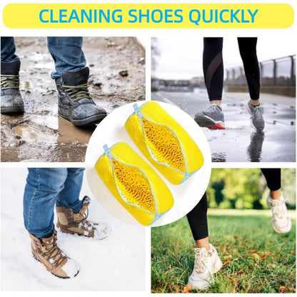 Laundry Wash Bag For All Shoe Types Durable Shoe Washing Machine Bag Ideal For Sneakers Casual Shoe 4
