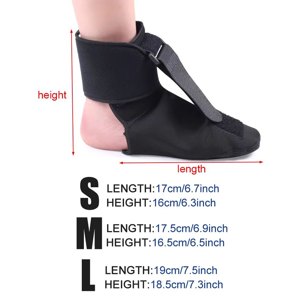 Plantar Fasciitis Night Splint Sock  Achilles Tendon Support Brace 3