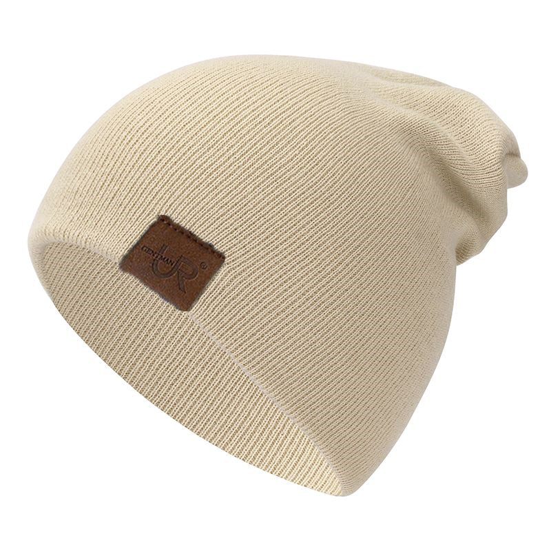 Casual Beanie For Men & Women, Soft Knitted Hat, Unisex Beanie Hat, Stylish Plain Daily Winter Hat