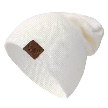 Casual Beanie For Men & Women, Soft Knitted Hat, Unisex Beanie Hat, Stylish Plain Daily Winter Hat
