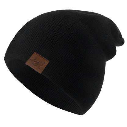 Casual Beanie For Men & Women, Soft Knitted Hat, Unisex Beanie Hat, Stylish Plain Daily Winter Hat