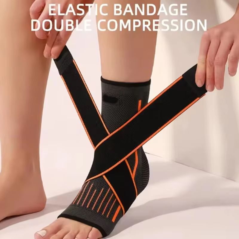 Adjustable Compression Ankle Brace  Unisex Sports Support For Running Hiking  Basketball 5