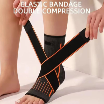 Adjustable Compression Ankle Brace  Unisex Sports Support For Running Hiking  Basketball 5