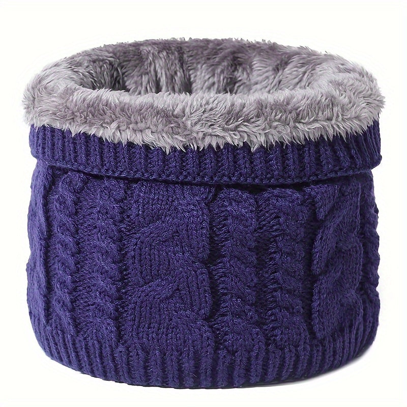 Neck Warm Scarf Fashion Polyester Fiber Comfortable Winter Accessories Men And Women Cold Weather 4