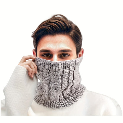 Neck Warm Scarf Fashion Polyester Fiber Comfortable Winter Accessories Men And Women Cold Weather 3