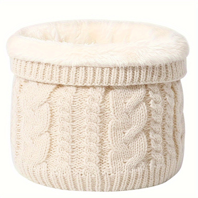 Neck Warm Scarf Fashion Polyester Fiber Comfortable Winter Accessories Men And Women Cold Weather 6