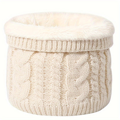 Neck Warm Scarf Fashion Polyester Fiber Comfortable Winter Accessories Men And Women Cold Weather 6